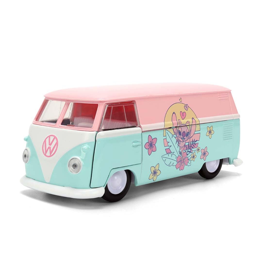 Jada STITCH ANGEL 1961 VOLKSWAGEN BUS 1:32 scale model vehicle to